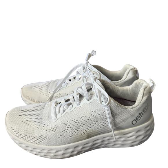 Aetrex Womens Danika Sneakers EU 39 US 8.5 White Athletic Comfort Platform - Picture 2 of 16